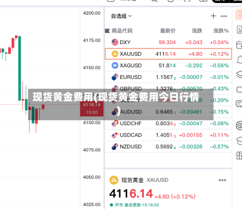 现货黄金费用(现货黄金费用今日行情)-第2张图片