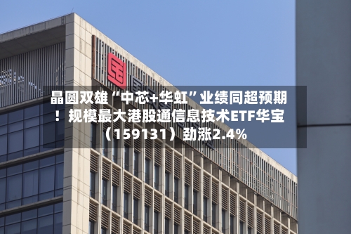 晶圆双雄“中芯+华虹”业绩同超预期！规模最大港股通信息技术ETF华宝（159131）劲涨2.4%-第2张图片
