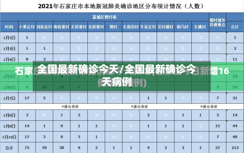 全国最新确诊今天/全国最新确诊今天病例-第3张图片