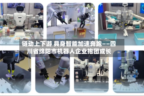 链动上下游 具身智能加速奔跑——四川省绵阳市机器人企业抱团成长