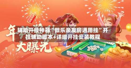 辅助开挂神器“微乐亲友房通用挂”开挂辅助脚本+详细开挂安装教程-第3张图片