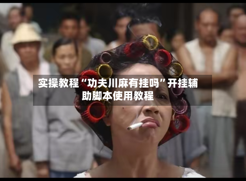 实操教程“功夫川麻有挂吗”开挂辅助脚本使用教程