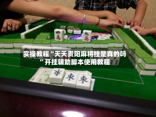 实操教程“天天贵阳麻将挂是真的吗	”开挂辅助脚本使用教程-第2张图片