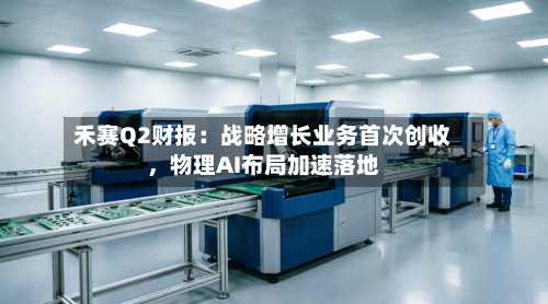禾赛Q2财报：战略增长业务首次创收，物理AI布局加速落地