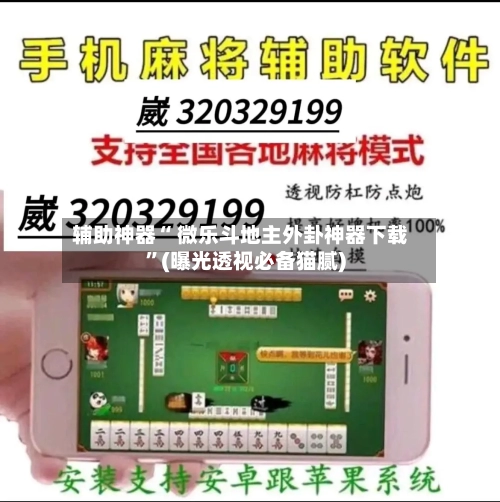 辅助神器“ 微乐斗地主外卦神器下载	”(曝光透视必备猫腻)-第2张图片