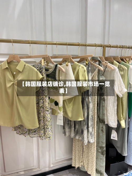 【韩国服装店确诊,韩国服装市场一览表】