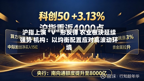 沪指上演“V”形反弹 农业板块延续强势 机构：以均衡配置应对高波动环境-第2张图片