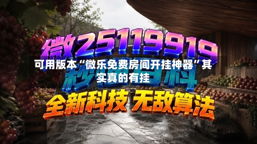 可用版本“微乐免费房间开挂神器”其实真的有挂-第3张图片