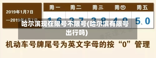 哈尔滨现在限号不限号(哈尔滨有限号出行吗)