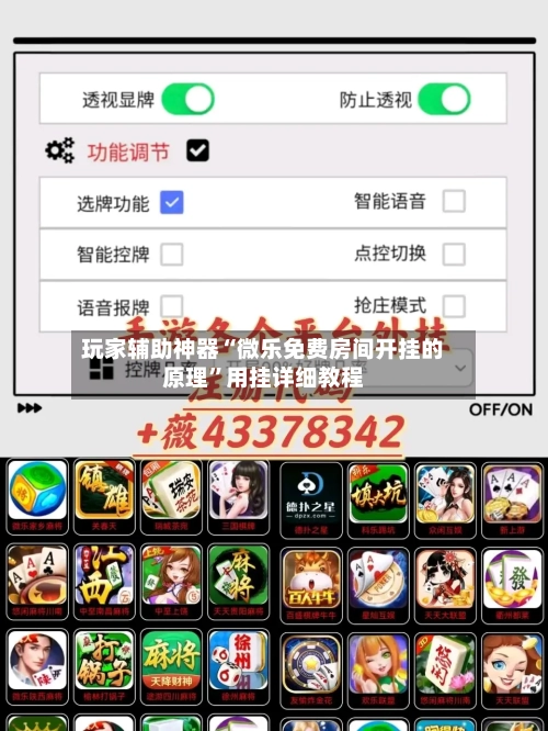 玩家辅助神器“微乐免费房间开挂的原理”用挂详细教程-第3张图片