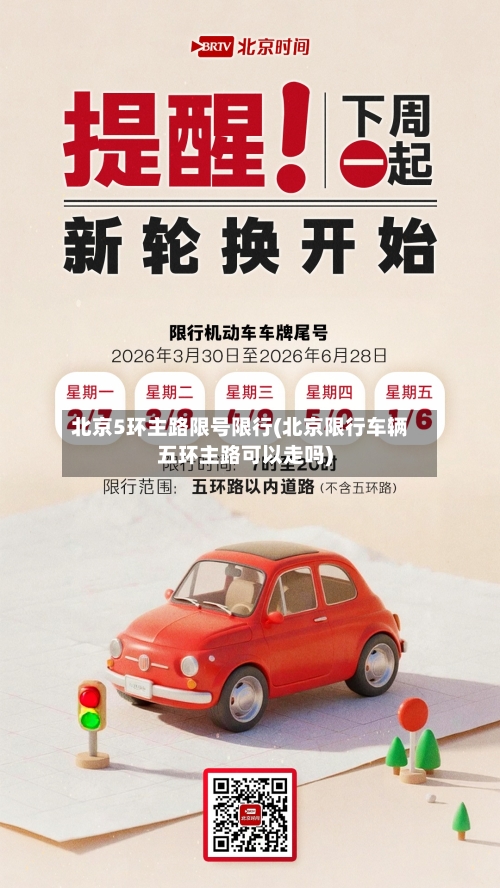 北京5环主路限号限行(北京限行车辆五环主路可以走吗)-第2张图片