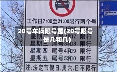 20号车辆限号是(20号限号是几和几)
