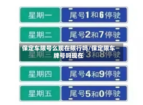 保定车限号么现在限行吗/保定限车牌号吗现在