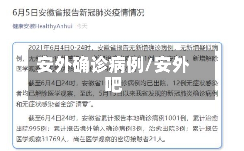 安外确诊病例/安外吧