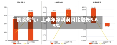 凯添燃气：上半年净利润同比增长5.65%-第1张图片