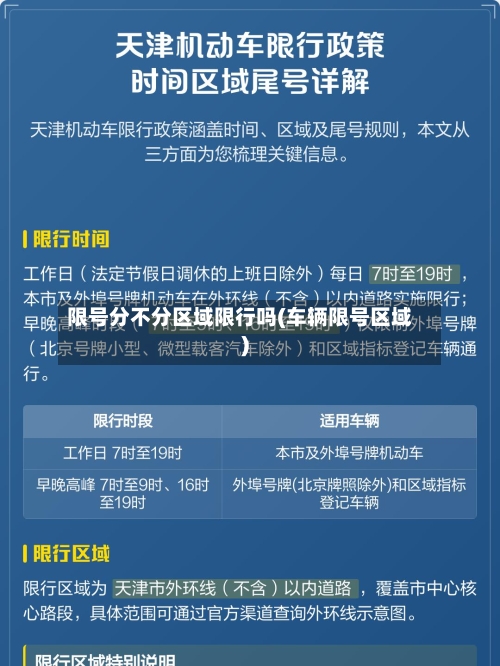限号分不分区域限行吗(车辆限号区域)