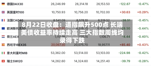 8月22日收盘：道指飙升500点 长端美债收益率持续走高 三大指数周线均录得下跌-第3张图片