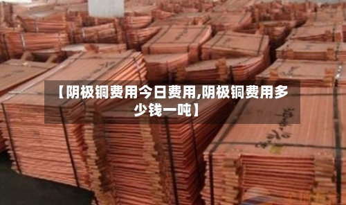 【阴极铜费用今日费用,阴极铜费用多少钱一吨】