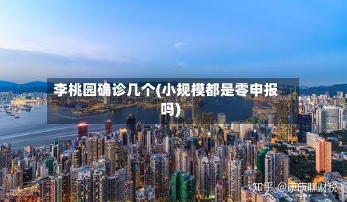 李桃园确诊几个(小规模都是零申报吗)