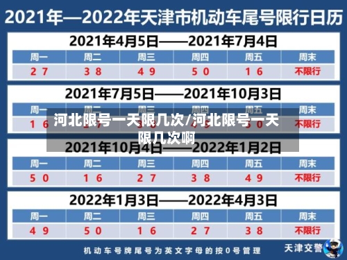 河北限号一天限几次/河北限号一天限几次啊