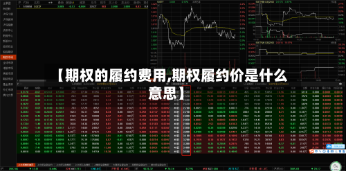 【期权的履约费用,期权履约价是什么意思】-第2张图片