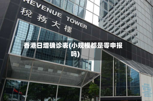 香港日增确诊表(小规模都是零申报吗)-第2张图片