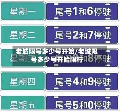 老城限号多少号开始/老城限号多少号开始限行-第2张图片