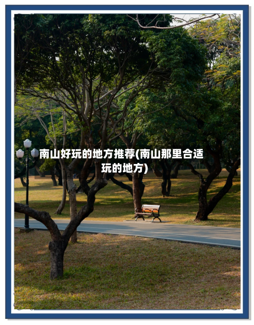 南山好玩的地方推荐(南山那里合适玩的地方)-第2张图片