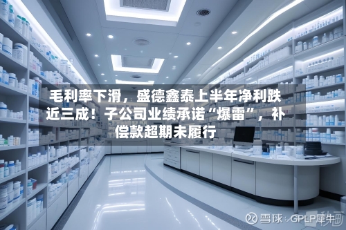 毛利率下滑，盛德鑫泰上半年净利跌近三成！子公司业绩承诺“爆雷”，补偿款超期未履行