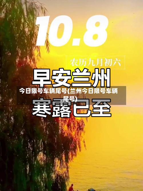 今日限号车辆尾号(兰州今日限号车辆尾号)