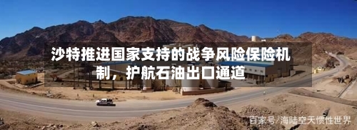 沙特推进国家支持的战争风险保险机制	，护航石油出口通道-第2张图片