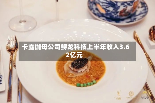 卡露伽母公司鲟龙科技上半年收入3.62亿元