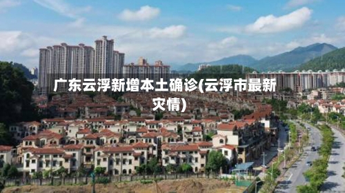 广东云浮新增本土确诊(云浮市最新灾情)-第2张图片