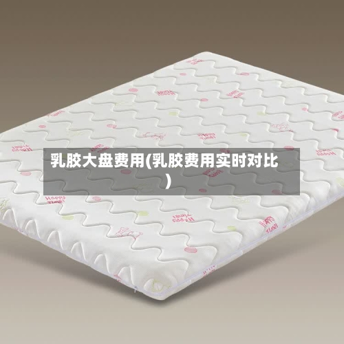 乳胶大盘费用(乳胶费用实时对比)-第3张图片