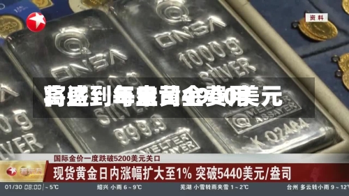 高盛:年末黄金费用
将达到每盎司4900美元-第1张图片