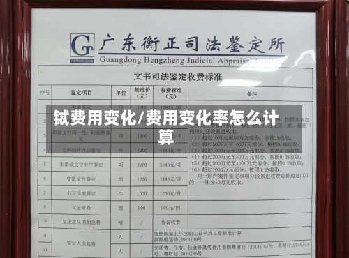 铽费用变化/费用变化率怎么计算-第3张图片
