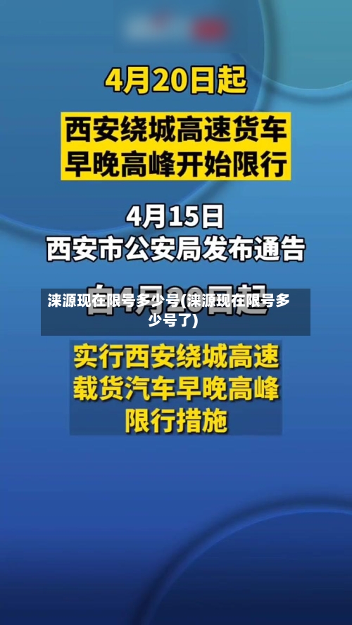 涞源现在限号多少号(涞源现在限号多少号了)