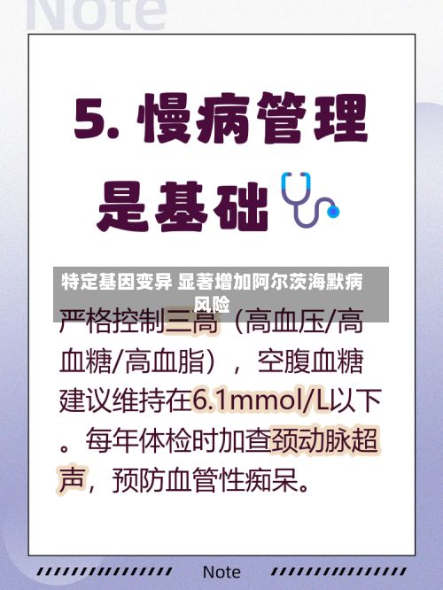 特定基因变异 显著增加阿尔茨海默病风险-第3张图片