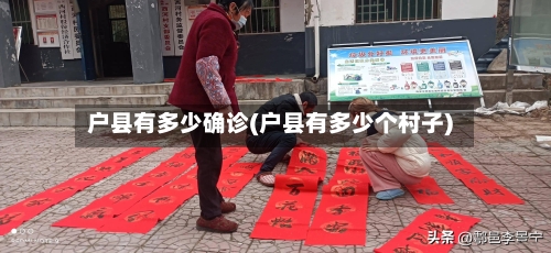 户县有多少确诊(户县有多少个村子)