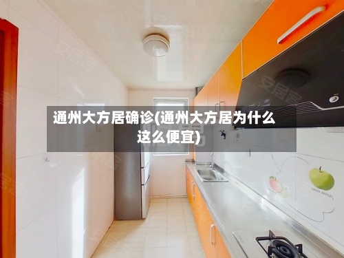 通州大方居确诊(通州大方居为什么这么便宜)-第3张图片