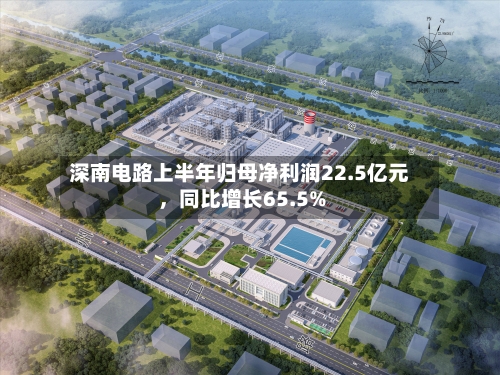 深南电路上半年归母净利润22.5亿元，同比增长65.5%-第2张图片
