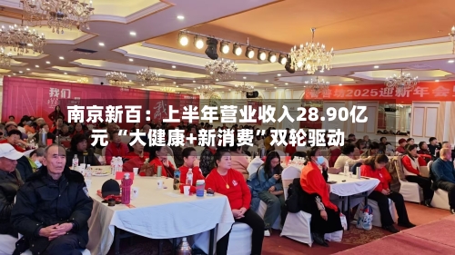 南京新百：上半年营业收入28.90亿元 “大健康+新消费”双轮驱动-第3张图片