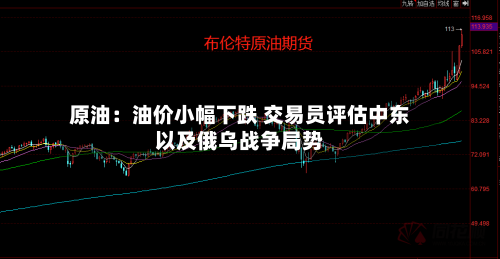 原油:油价小幅下跌 交易员评估中东以及俄乌战争局势-第2张图片