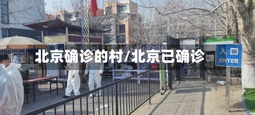 北京确诊的村/北京已确诊