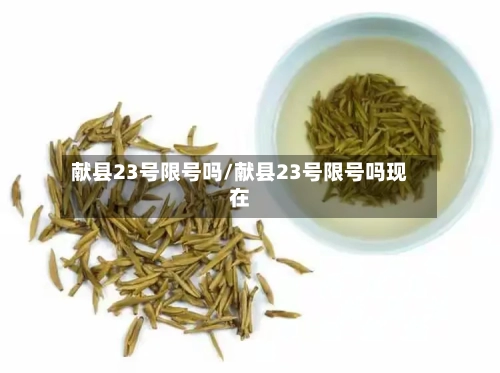 献县23号限号吗/献县23号限号吗现在