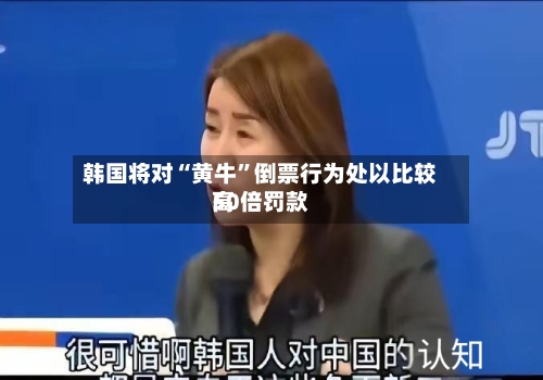 韩国将对“黄牛	”倒票行为处以比较高50倍罚款-第2张图片