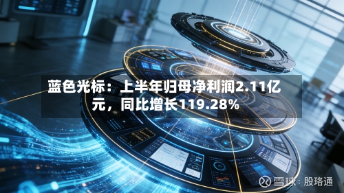蓝色光标：上半年归母净利润2.11亿元，同比增长119.28%-第1张图片