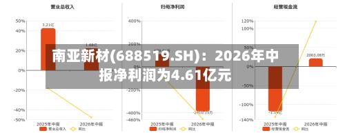 南亚新材(688519.SH)：2026年中报净利润为4.61亿元-第2张图片