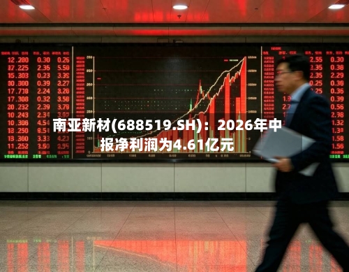 南亚新材(688519.SH)：2026年中报净利润为4.61亿元