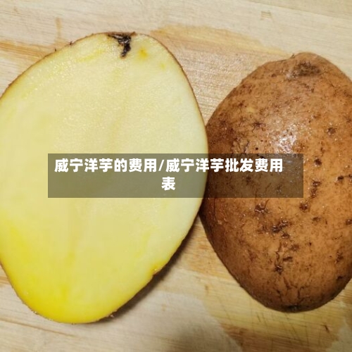 威宁洋芋的费用/威宁洋芋批发费用表-第3张图片
